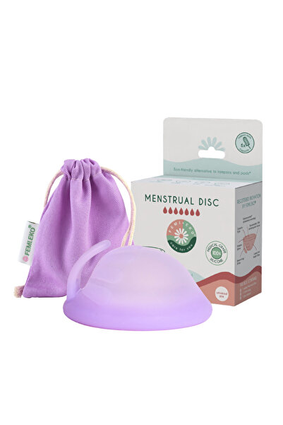FemiEko Universal Safe Menstrual Disc – Reusable - with SaniConcentrate™ Technology, 50ml