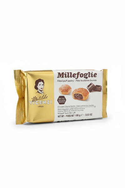 matilde vicenzi Millefoglie Çikolata Krema Dolgulu Milföy 100 G.