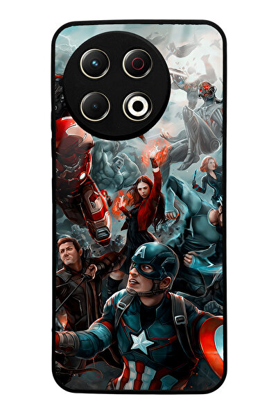 Spoyi Tecno Spark 30 Pro Compatible Avengers Ultron Design Glossy Phone Case