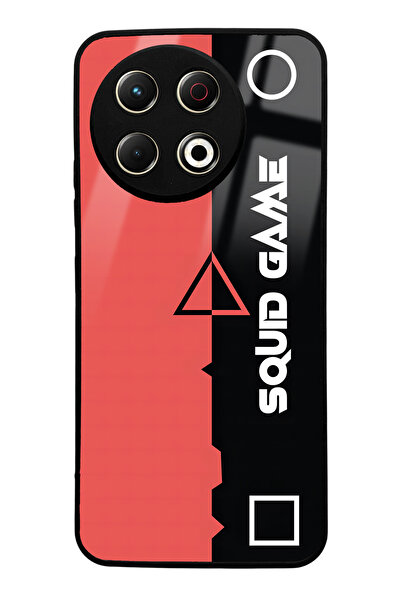 Spoyi Tecno Spark 30 Pro Squid Game Design Glossy Phone Case