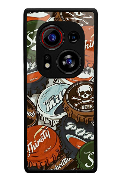 Spoyi Tecno Phantom X2 Pro Glossy Phone Case with Soda Cap Design