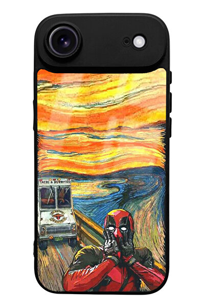 Spoyi iPhone 17 Compatible Air Deedpool Design Glossy Phone Case