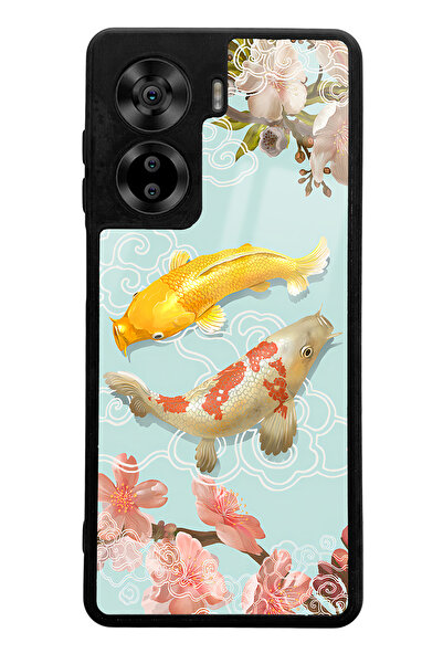 Spoyi Casper Via X40 Compatible Koi Fish Design Glossy Phone Case