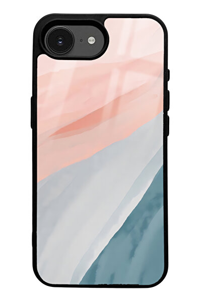 Spoyi iPhone 16E Watercolor Design Glossy Phone Compatible Case