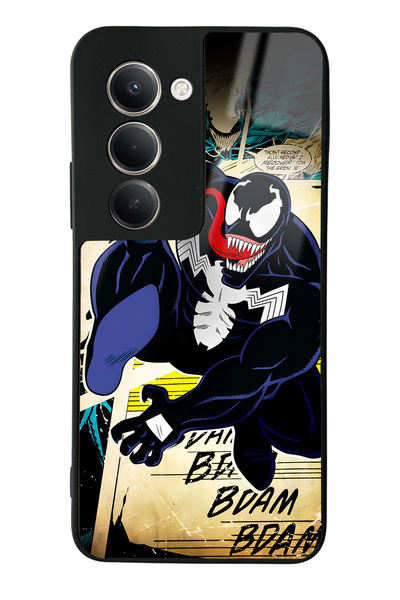 Spoyi حافظة هاتف Xiaomi Redmi 15 بتصميم Venom اللامع