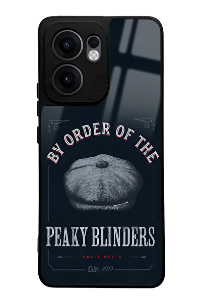 Spoyi Oppo Reno 13F Peaky Blinders Cap Design Glossy Phone Case Compatible