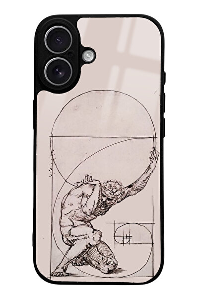 Spoyi iPhone 17 Compatible Sculpture Design Glossy Phone Case