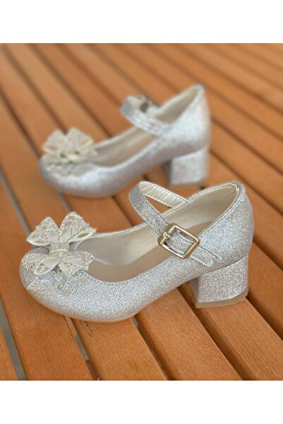 Surpie Shoes Pantofi cu toc pentru copii, pantofi cu toc joase, pantofi de seara pentru copii