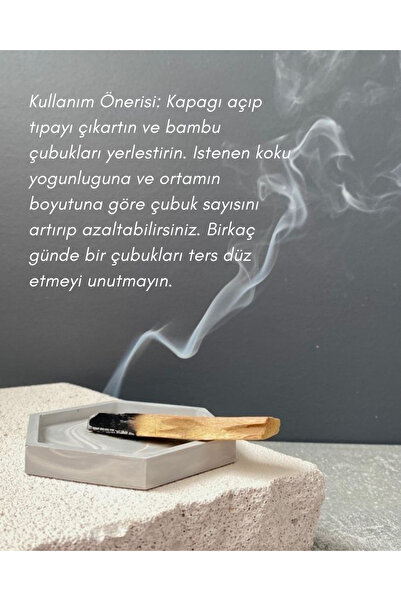 DeDe Candle & Wellness Studio Palo Santo Çubuklu Oda Kokusu | Reed Diffuser