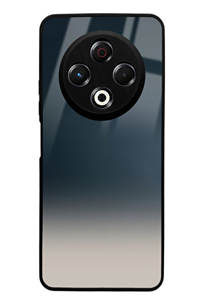 Spoyi Tecno Spark 30 Compatible Blue Gradient Design Glossy Phone Case