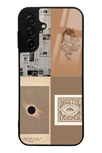 Spoyi Samsung A17 Breathe Deeper Design Glossy Phone Case Compatible