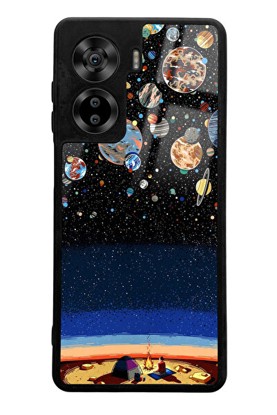 Spoyi Casper Via X40 Camping under the Planets Design Glossy Phone Case
