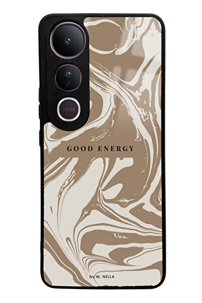 Spoyi Vivo V50 Lite Good Energy Designed Glossy Phone Case