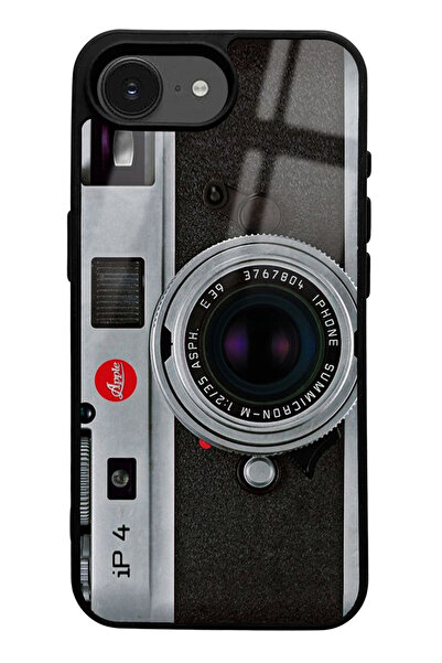 Spoyi iPhone 16E Lens Design Glossy Phone Case Compatible