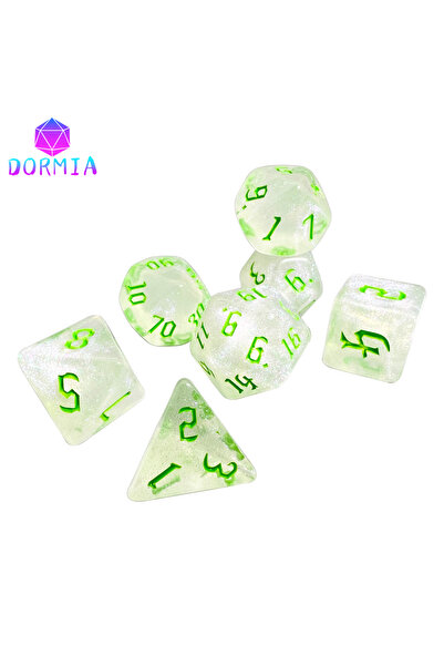 Choice9 13 DND dice RPG dice Acrylic dice Multilple colours Starlight effect ...