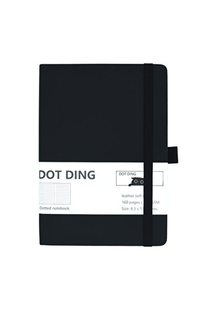 Choice A5 black A5 Dotted Notebooks Softcover Kawaii Notepad Diary Weekly Planner Writing Paper For Studen