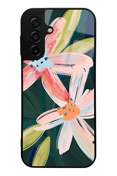 Spoyi A17 Compatible Watercolor Floral Design Glossy Phone Case