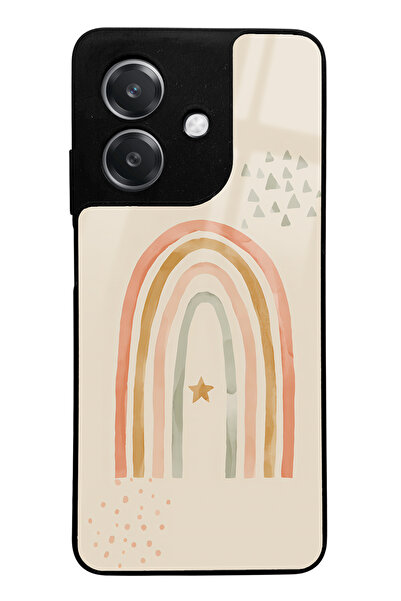 Spoyi Oppo A3 Compatible Watercolor Art Design Glossy Phone Case