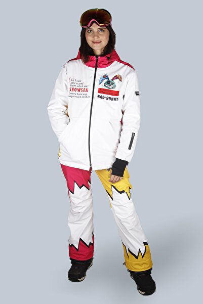 SNOWSEA Bad Bunny Kayak Takımı, Snowboard Mont Pantolon Takım
