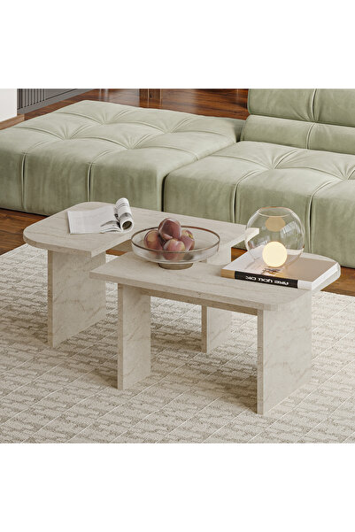 İNARCH DİZAYN Iris Modüler Orta Sehpa – Modern Tasarım, Çok Amaçlı Kullanım S...