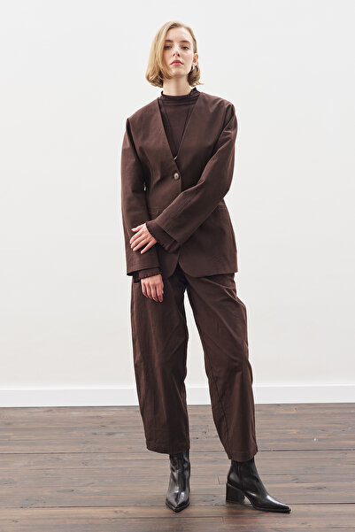 Manuka Barrel Pants Aci Brown