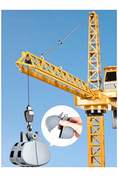 Tıfıl Toys Dev Boy Uzaktan Kumandalı Oyuncak Kule Vinç 128 CM