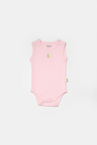 BabyCosy Baby Girl Snap Fastener 2-Piece Undershirt Bodysuit 3-24 Months Pink