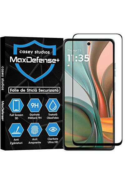 Casey Studios Folie Sticla Motorola Moto G75 5G, Full Cover 3D, HD, Anti Zgar...