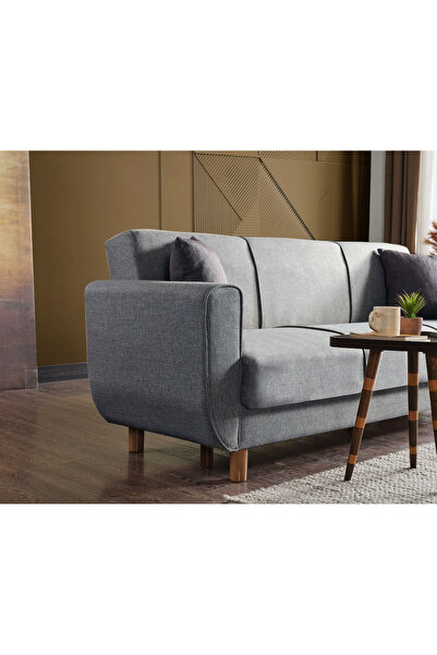 Kagu Flavia 3'lü Kanepe Salon, Oturma Odası Yataklı Bazalı