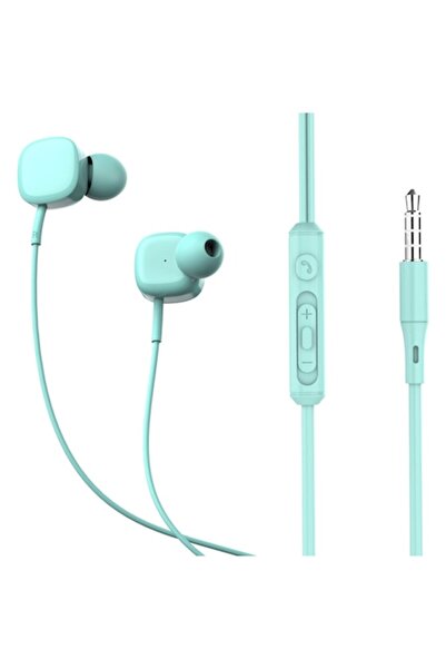 TELLUR Basic Sigma wired in-ear headphones, microphone, blue