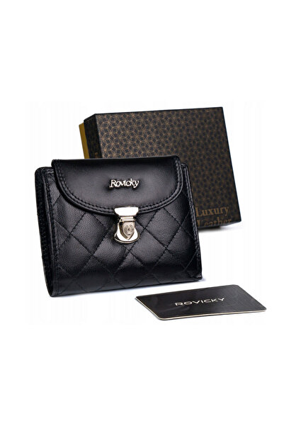 Other Women's medium leather wallet with snap closure - 4U Cavaldi