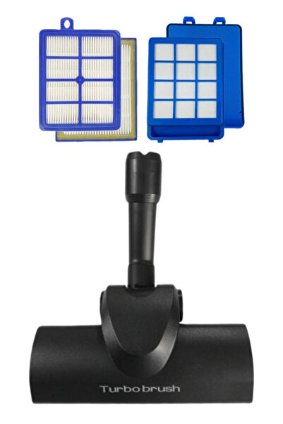 Supurgeavm Philips Uyumlu XB 9155 Marathon Ultimate Süpürge Turbo Fırçalı Emi...