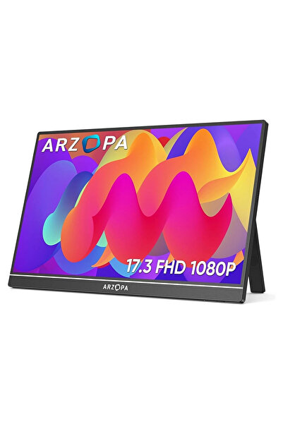 Arzopa A1M 17.3 inç 60Hz Full HD IPS Type-C Taşınabilir Monitör
