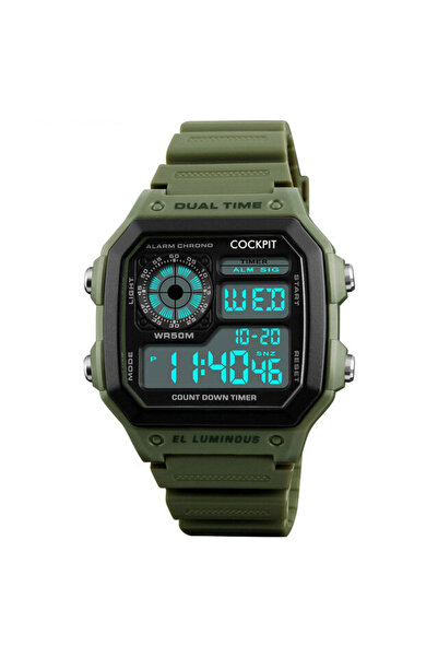 Cockpit Men's Wristwatch - Ck-4100Gn