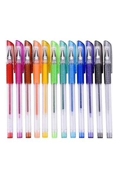 zola Set of 50 coloured pens, Zola®, gel, glitter, metallic, pastel and fluorescent pens