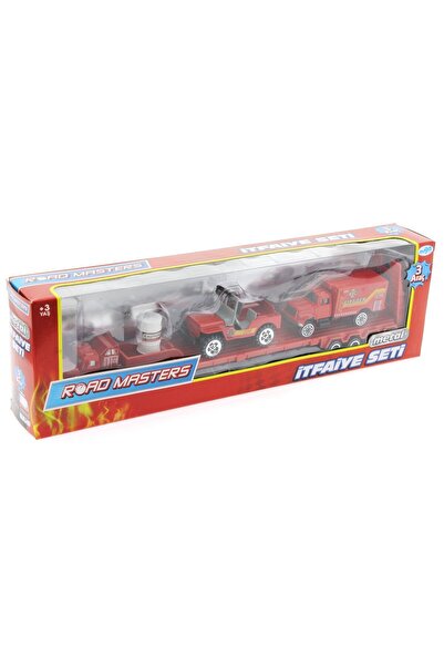Angel Of Life Die Cast Metal Tırlı ve Jeepli İtfaiye Seti