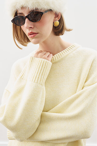Manuka Chunky Oversized Sweater Yellow