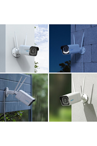 ReoLink W430 4K WiFi6 surveillance camera, color night vision, audio, detection, 8MP