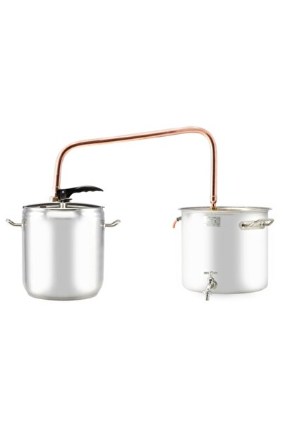 Perfect Home 17 L Moonshine Still - Stainless Steel and Copper