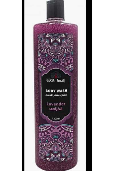EXA غسول مقشر للجسم بالخزامى 1200مل