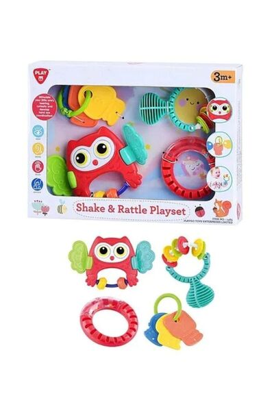 Play Go مجموعة ألعاب شيك آند راتل