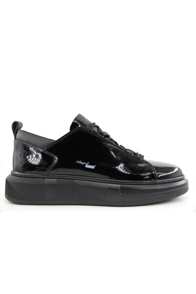 MARCOMEN 22484 Black Patent Leather Men's Casual Shoes