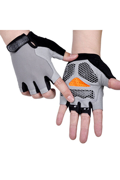 Choice L Type B--Gray HOT Cycling Anti-slip Anti-sweat Men Women Half Finger ...