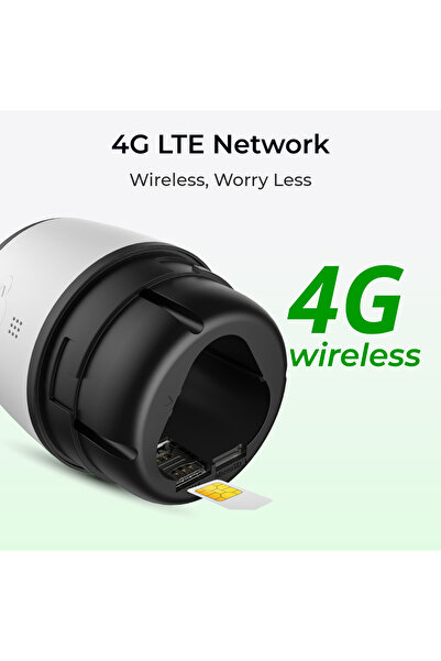 ReoLink 4G G330 surveillance camera with solar panel, battery, 4MP, detection