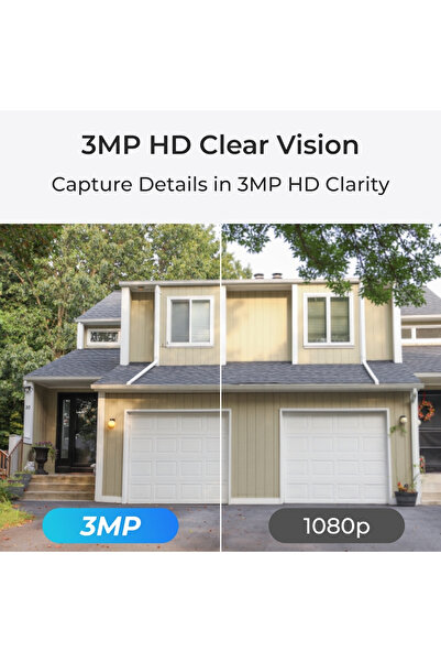 ReoLink Argus B420 surveillance camera with solar panel, PT, 3MP, night vision, audio, detection, microSD