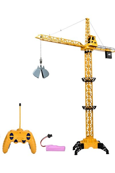 Tıfıl Toys Dev Boy Uzaktan Kumandalı Oyuncak Kule Vinç 128 CM