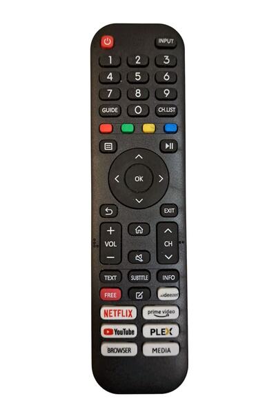 Vortex Smart Compatible TV Remote Control, Nei 32NE4900, DIAMANT, HORIZON 40HL4330F/C, Hisense