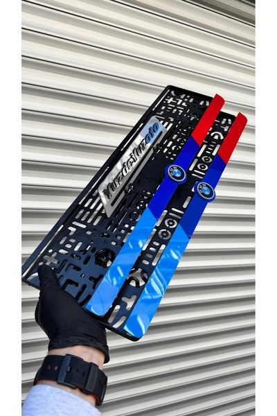 YUZDEYUZOTO ///M RENKLİ ÖZEL PLEKSİ TASARIM 2Adet BMW UYUMLU MODEL