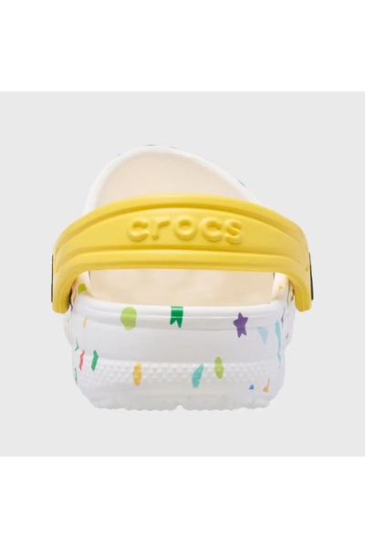 Crocs Baya Seasonal Printed White Slippers 209728-94S