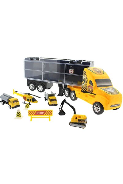 Angel Of Life Taşınabilir Die Cast Metal Araçlı İnşaat Kamyonu
